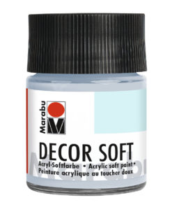 Marabu Decor Soft Acrylfarbe, Blaugrau hell, 50 ml