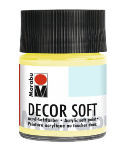 Marabu Decor Soft Effektfarbe, Zitron, 50 ml