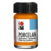 Marabu Porzellanmalfarbe, 15 ml Glas, orange