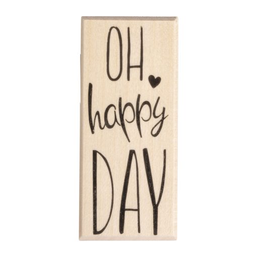 Stempel Oh happy day